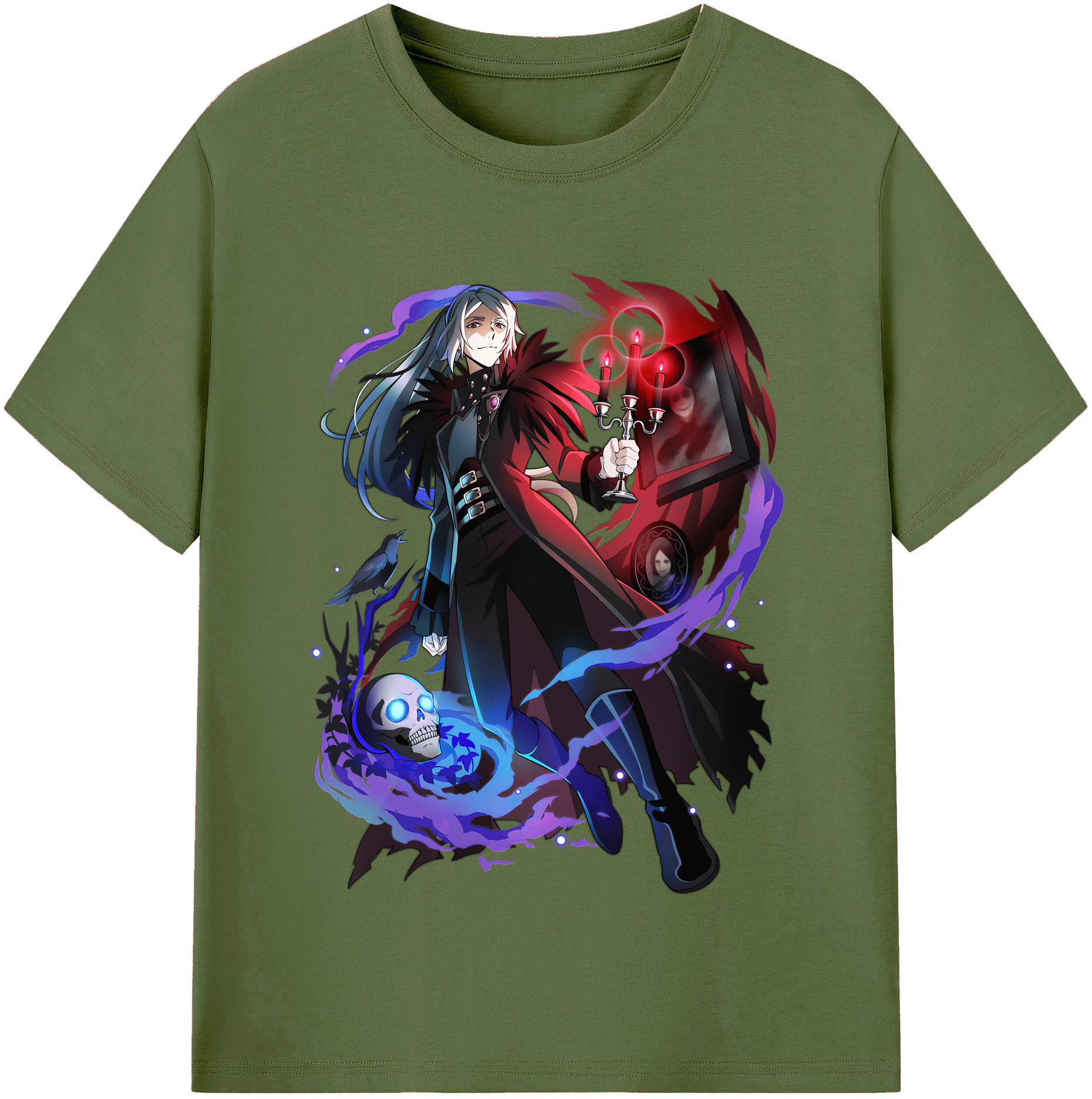 （画像用） 文豪ストレイドッグス Bungo Stray Dogs 綿100％半袖Tシャツ（フロントプリント）